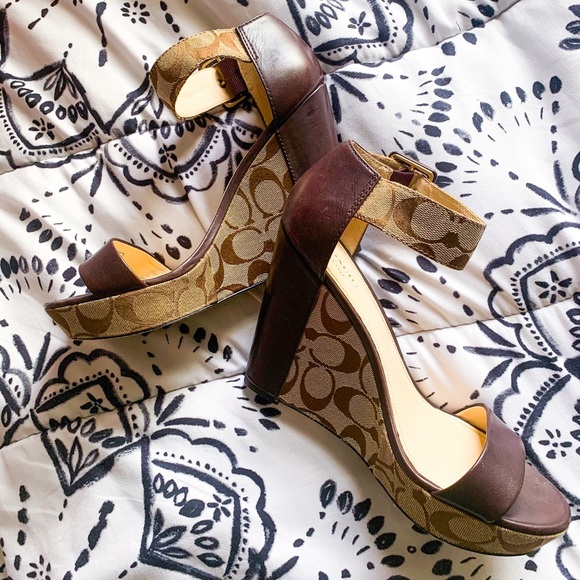 Coach Heels - Picture 1 of 4